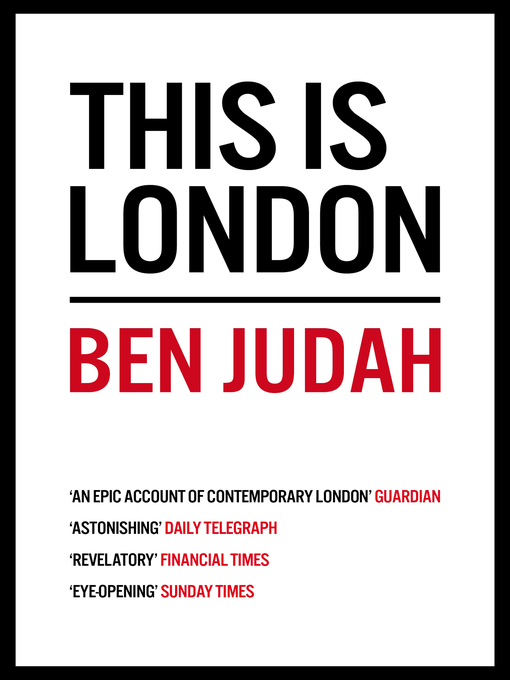 Title details for This is London by Ben Judah - Wait list